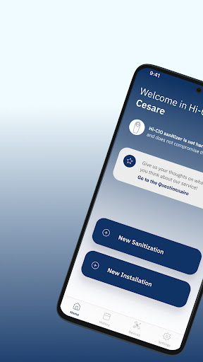 Android application Hi-ClO screenshort