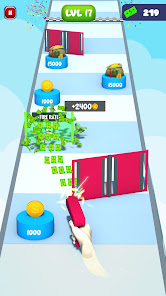 Captura de Pantalla 4 Money Gun Investment Game android