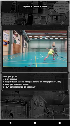 Badminton Footwork Drills Screenshot 4 - AppWisp.com