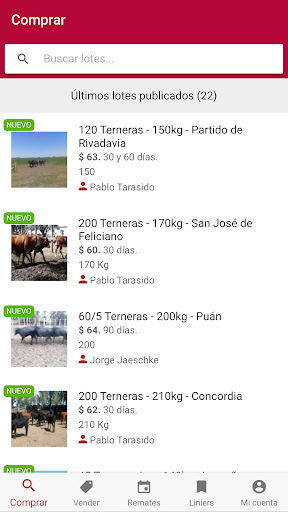 Android application Colombo y Colombo screenshort