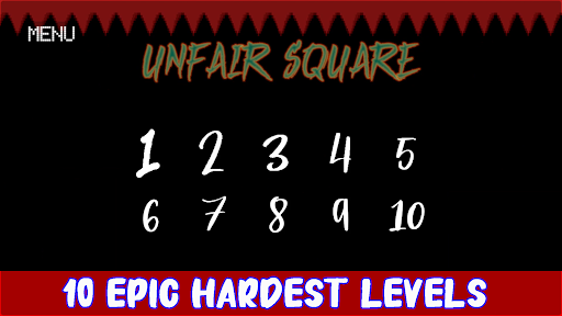 Unfair Square - the hard game