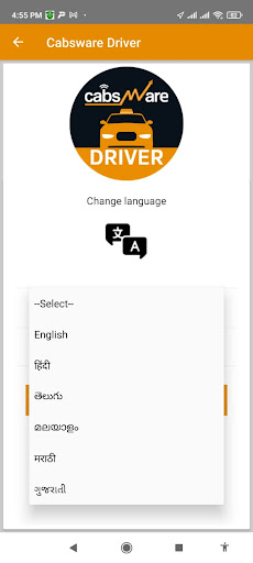 Cabsware Driver Screen 3
