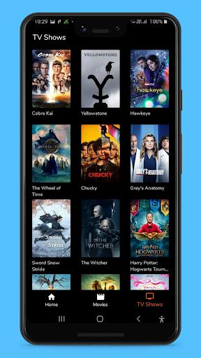 W3care Movies App Screen 3
