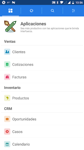 InterFuerza Screen 2