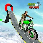 Cover Image of ダウンロード Army Stuntman Bike Race: Bike Stunt Games 0.7 APK