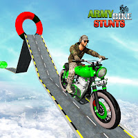 Army Stuntman Bike Stunt Games