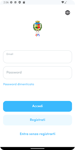 Android application Vibo Valentia Mobility screenshort