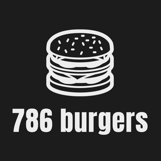 786 burgers logo