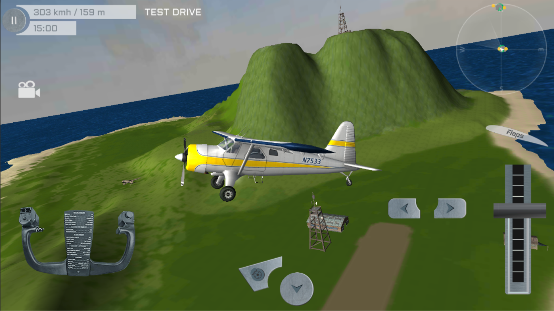 Android application Flight Sim : Plane Pilot 2 screenshort