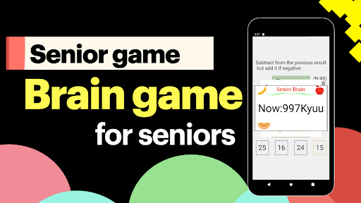 Android application Senior brain screenshort