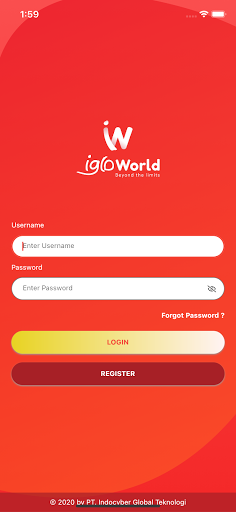 Android application iGLO World - People Referral a screenshort