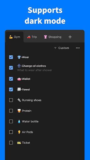 Screenshot of PrepList - Prepare & Remember