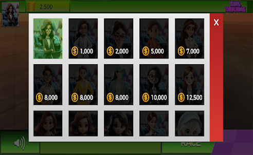 Girl Driving Game