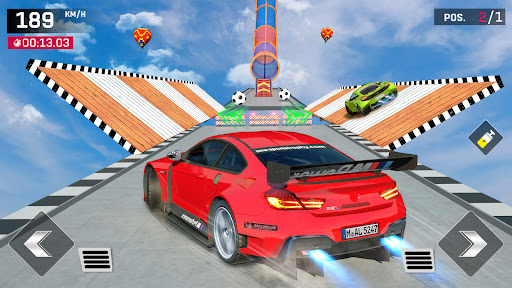 Mega Ramp GT Car Stunt Games