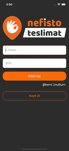 Nefisto Teslimat Screen 2