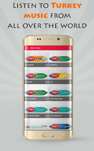 Android application Radio Turkey - Turkish Music screenshort