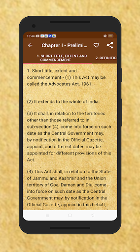 The Advocates Act 1961 EdGuide Screen 3