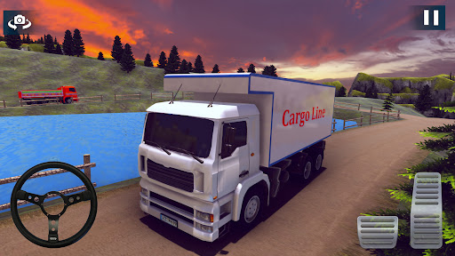 Indian Offroad Cargo Truck Sim apkpoly screenshots 2