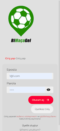 Android application Bi Maça Gel screenshort