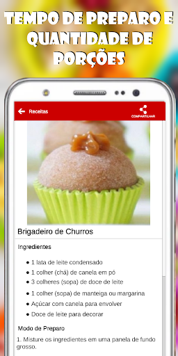 Receitas de Brigadeiros Screen 2