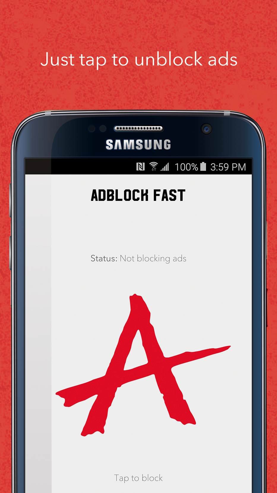 Android application Adblock Fast screenshort