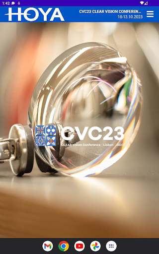 Android application CVC23 Lisbon screenshort