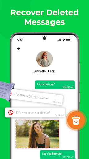 Android application Recover Deleted Messages screenshort