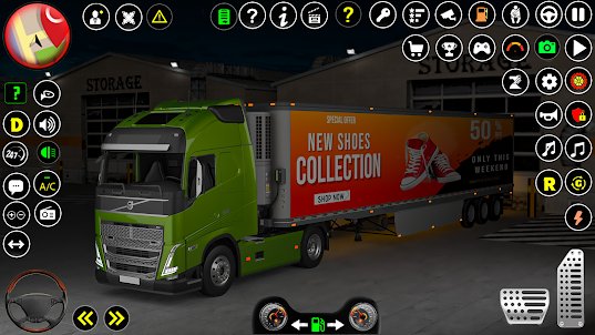Truck Driving Games Simulator