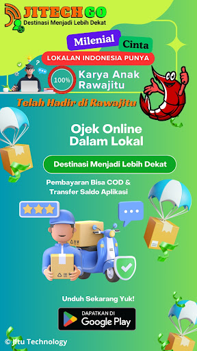 Android application JiTech Go - Kurir & Makanan screenshort