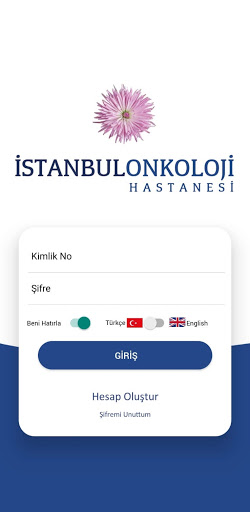 Android application İstanbul Onkoloji Hastanesi screenshort