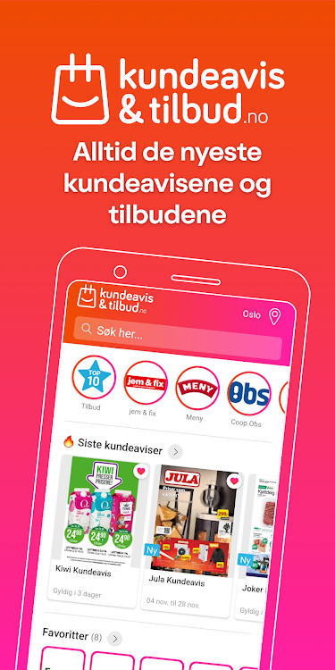 Kundeaviser og tilbud Norges - 2.5.6 - (Android)