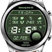 Digital watch face for Watchma