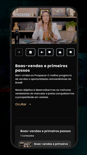 Android application Prosperus Plus screenshort