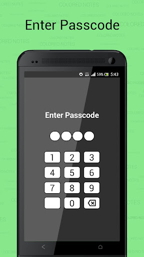 Android application Colorful Notes screenshort