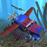 Submarine Transformer Truck 3D icon