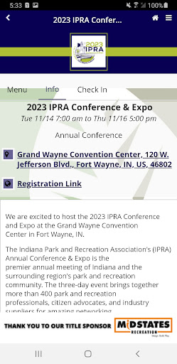 IPRA Conference & Expo Screen 2