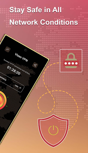 Vixen VPN: fast & secure Screenshot