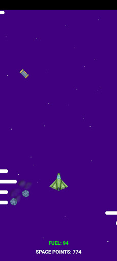 Android application Super Space Racer screenshort