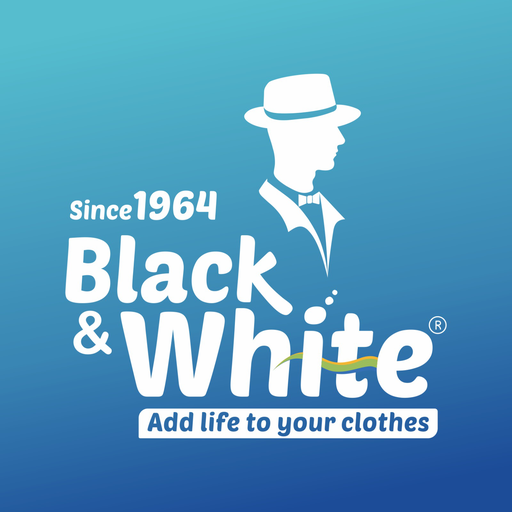 Black and White Dry Clean Logo
