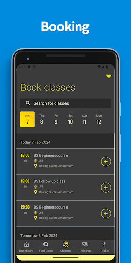 Boxing Community Nederland Screen 2
