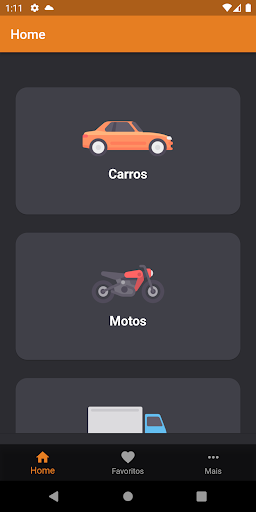 Android application Fipe - Consulta screenshort