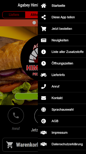 Agabey Himbergʻs Pizza Kebap Screen 3