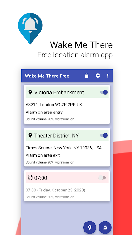 Wake Me There - GPS Alarm - 6.1.3 - (Android)