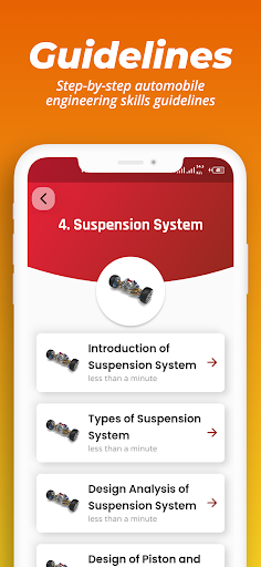 Screenshot of Learn Automobile Engineering