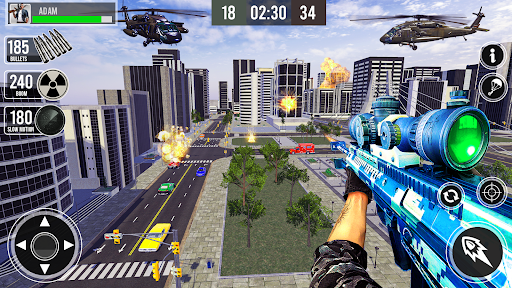 FPS Commando Shooting Games 3d Screen 3