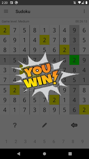 Sudoku classic Screen 3