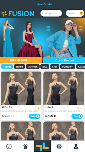 Android application Fusion screenshort