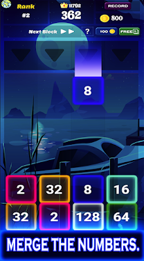 #2. Merge The Numbers (Android) By: V.R.Developers