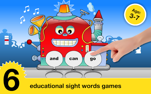 Sight Words Learning Games &amp; Reading Flash Cards