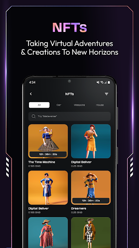 Screenshot of Blockchain Land Metaverse